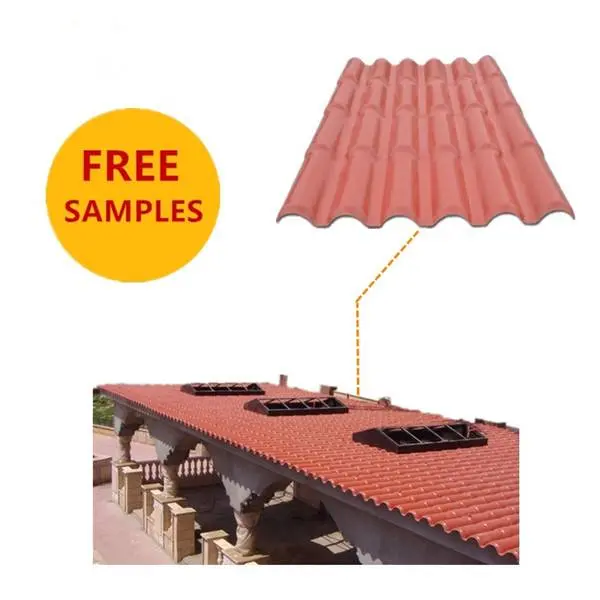 Ụlọ Prefab Plastic Roof Tile