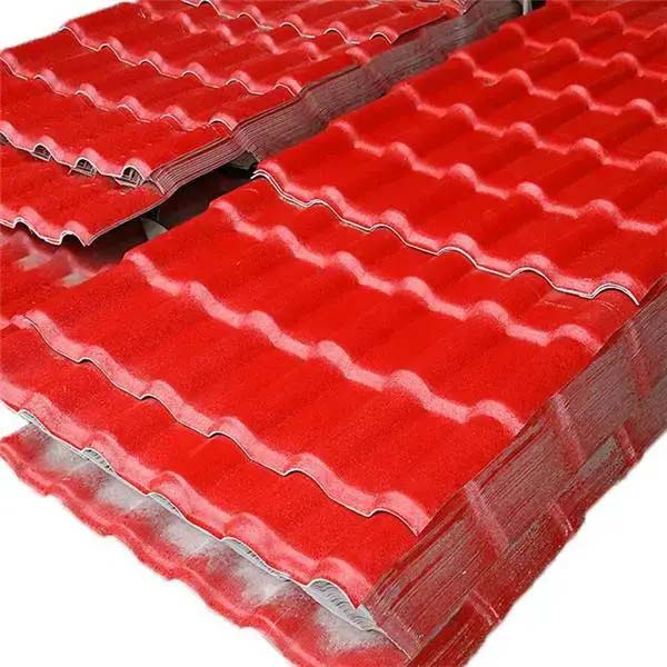 Sintetikong Resin Spanish Roof Sheet